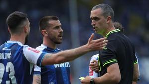 Frano Jelić sudi derbi Borac - Željezničar, meč na Koševu pripao Draganu Kesiću
